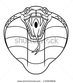 236x267 Best Cobra Head Tattoo Drawings Images Snakes, Head Tattoos - Cobra Head Drawing