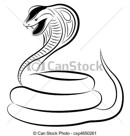450x470 Cobra Snake Clipart, Explore Pictures - Cobra Snake Drawing