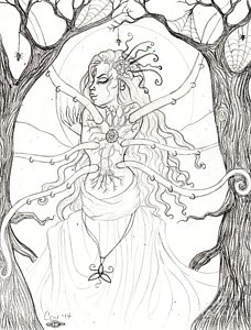 228x300 cobweb drawings fine art america - Cobweb Drawing