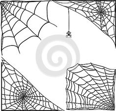 Cobweb Drawing at PaintingValley.com | Explore collection of Cobweb Drawing