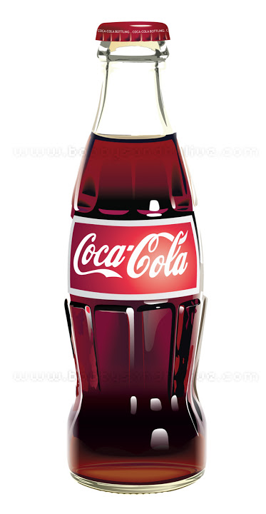 373x720 Free Adobe Illustrator Tutorial Drawing Coca Cola Bottle In Part - Coca Cola Bottle Drawing
