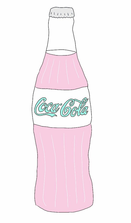 500x853 Coca Cola Draw - Coca Cola Drawing