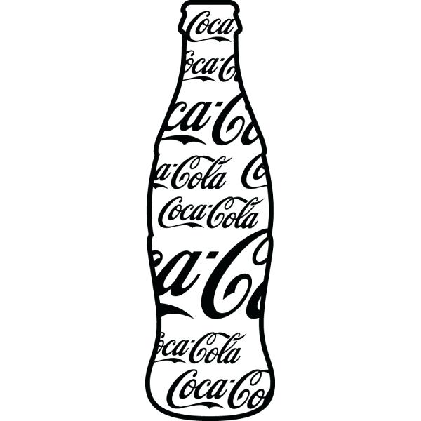 600x600 Coke Drawing Free Download - Coca Cola Drawing