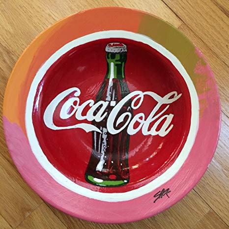 466x466 Steve Kaufman All Original Coca Cola Painting Drawing Signed Coa - Coca Cola Drawing