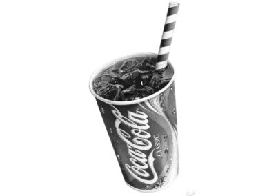 400x284 Coca Cola Cup - Coca Cola Drawing