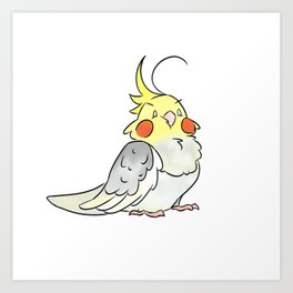 Cockatiel Drawing at PaintingValley.com | Explore collection of ...