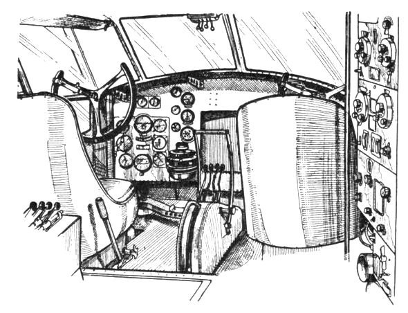 590x452 filefarman cockpit drawing l'aerophile december - Cockpit Drawing