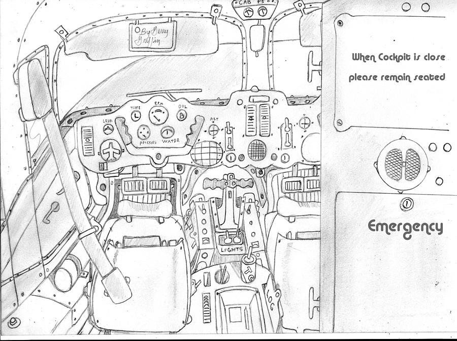 Cockpit Drawing at Explore collection of Cockpit