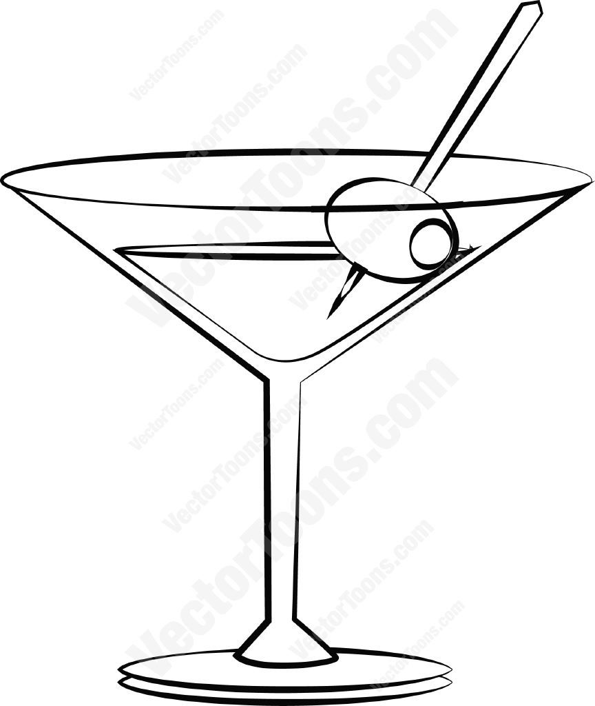 864x1024 martini with an olive drawing cocktails clipart, cocktail - Cocktail Drawing