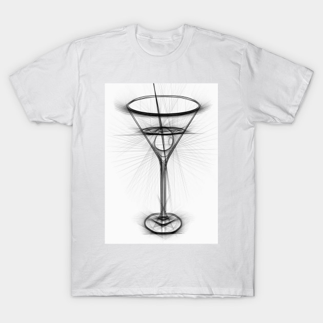 630x630 line drawing cocktail glass - Cocktail Glass Drawing