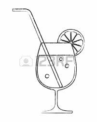 201x251 line drawing cocktail glass - Cocktail Glass Drawing