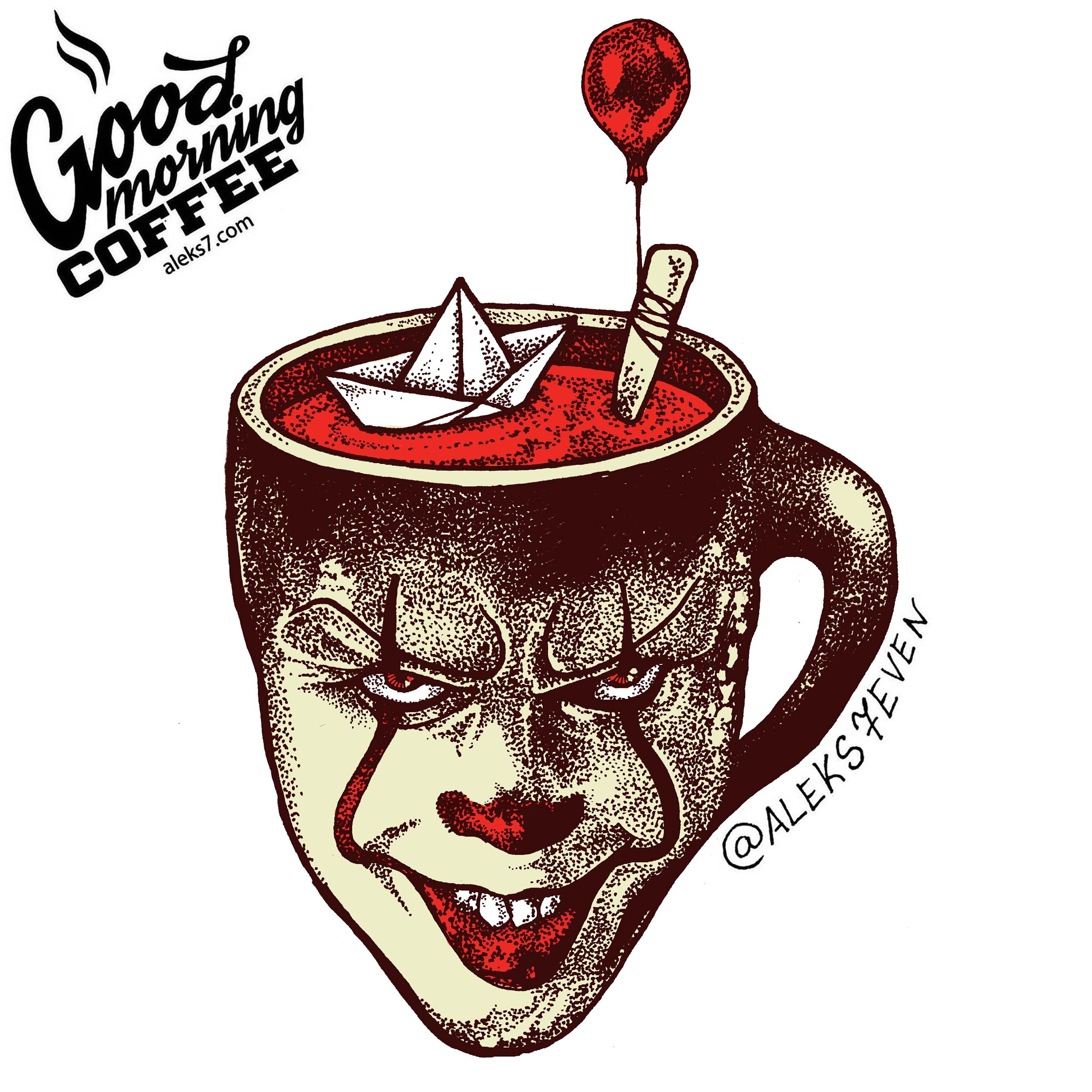 2700x2700 Daily Good Morning Coffee Drawings - Coffee Drawing