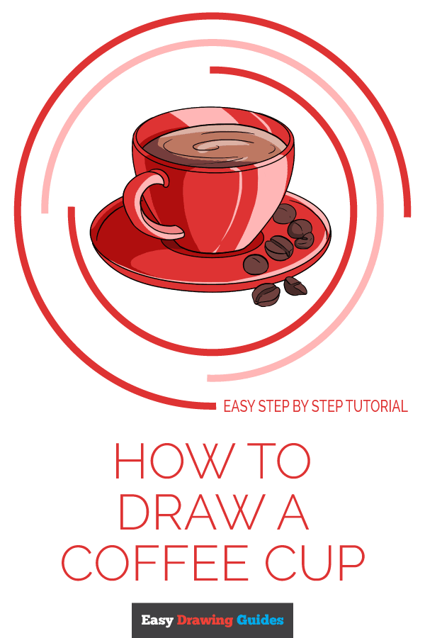 600x900 How To Draw A Coffee Cup - Coffee Drawing