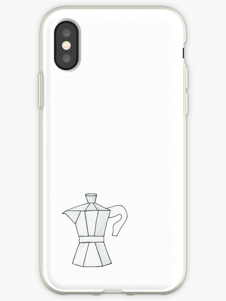 750x1000 moka pot coffee maker drawing iphone cases covers - Coffee Maker Drawing