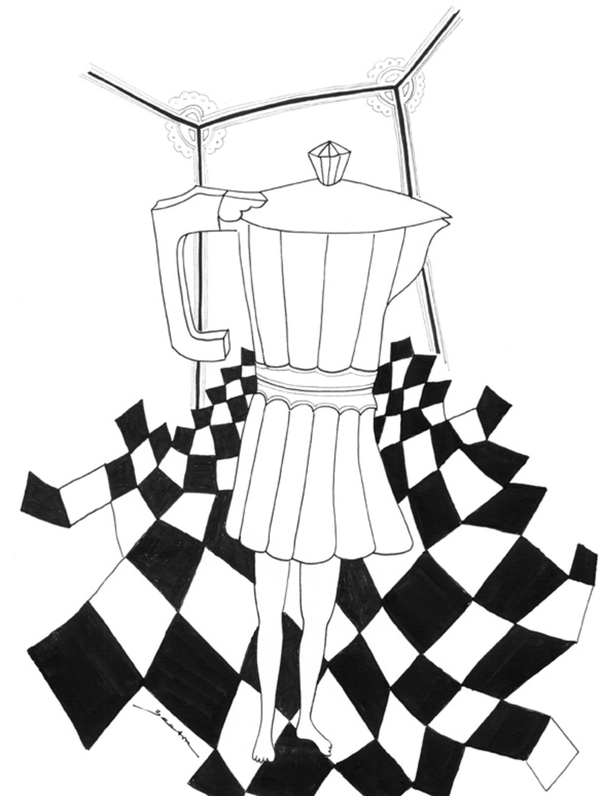 1920x2545 Coffee Maker Drawing - Coffee Pot Drawing