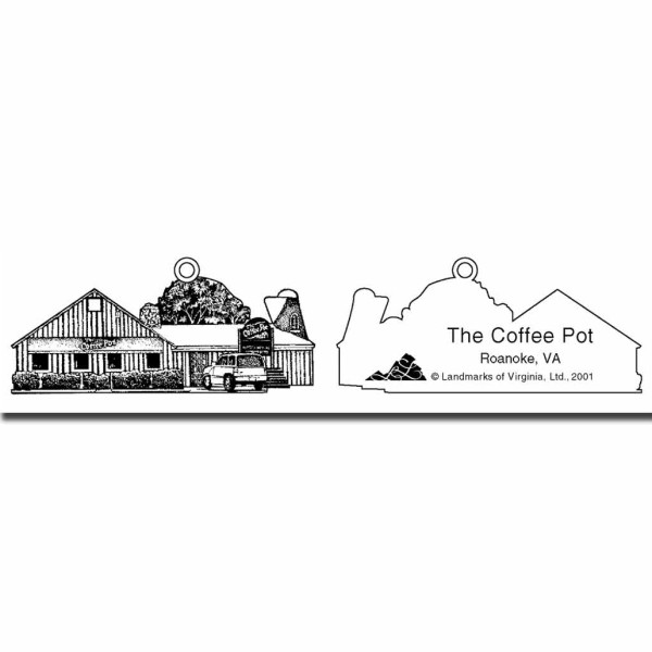 600x600 the coffee pot christmas ornament virginia ornament company - Coffee Pot Drawing