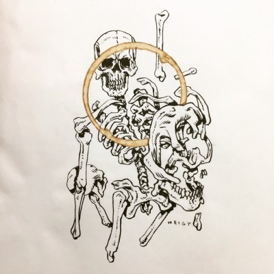 400x400 coffee stain drawings tumblr - Coffee Stain Drawing