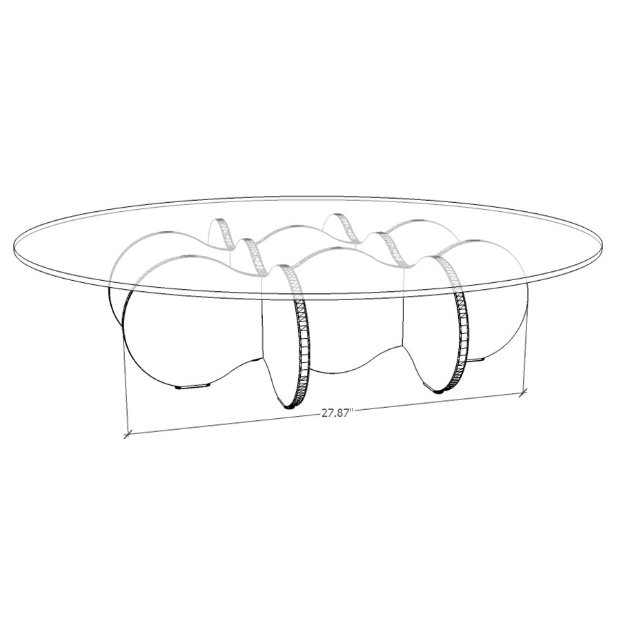 900x900 Wellington Modern White Coffee Table Eurway Furniture - Coffee Table Drawing