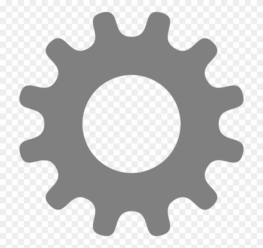 880x830 Gear Computer Icons Drawing Silhouette Art - Cog Drawing