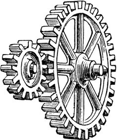 236x284 best gear printables images gears, ideas, steampunk gears - Cog Drawing