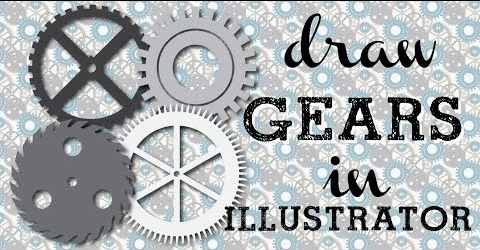 480x250 go steampunk! learn to draw gears and cogs in illustrator - Cogs And Gears Drawing
