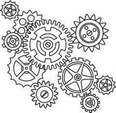 236x231 cogs and gears coloring pages sketch template steampunk - Cogs And Gears Drawing