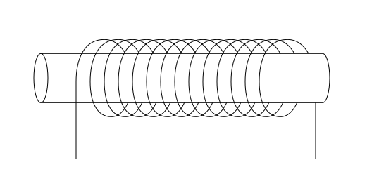 528x258 modify tikz coil decoration - Coil Drawing