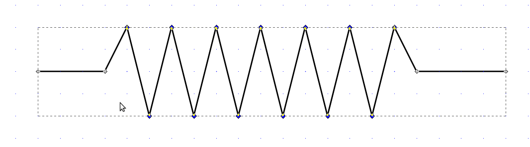 1066x297 Updated Method For Drawing Springs In Inkscape Dragly - Coil Spring Drawing