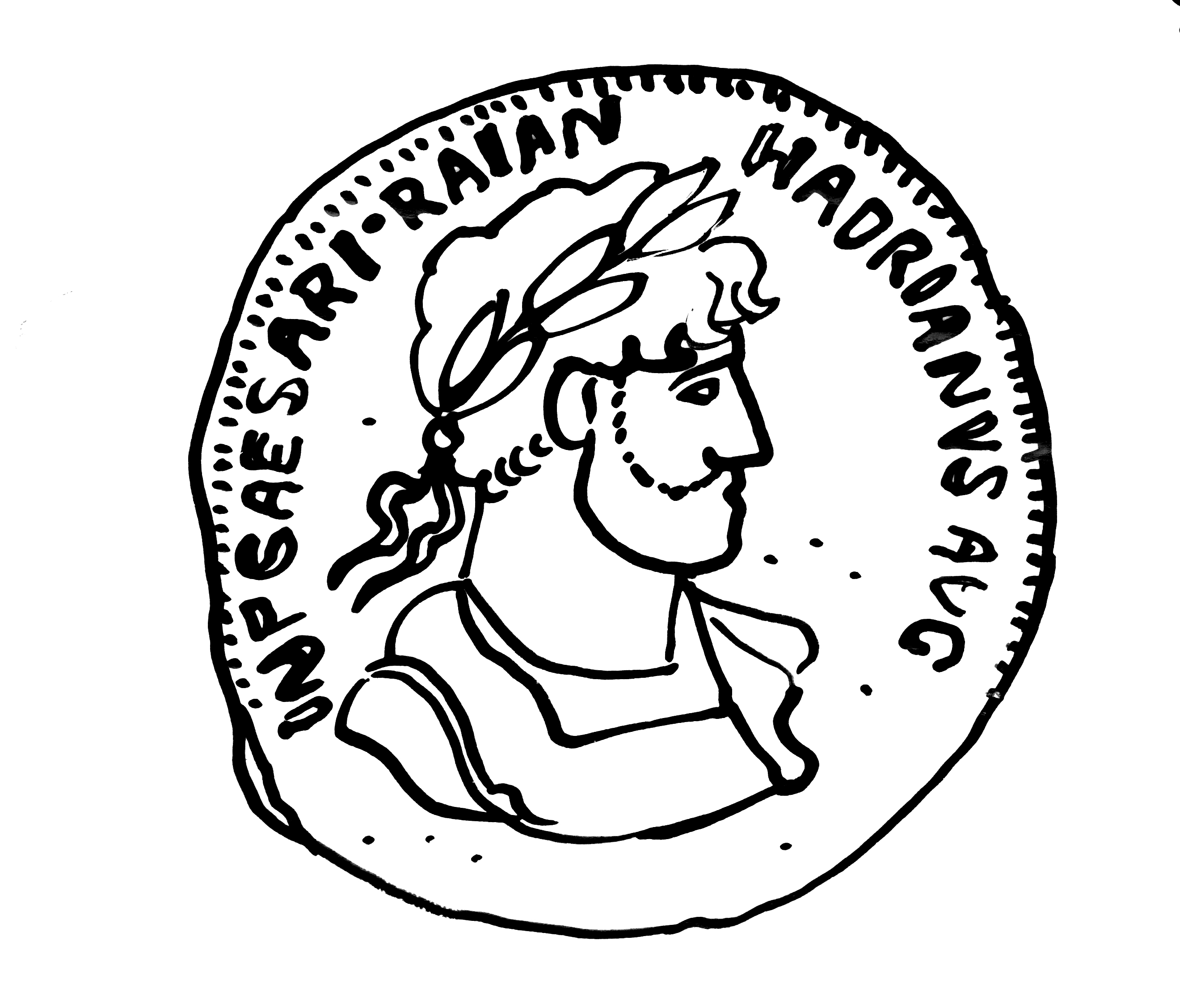 Средневековая монета рисунок