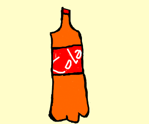 300x250 Hot Sauce In A Coke Bottle Drawing - Coke Bottle Drawing