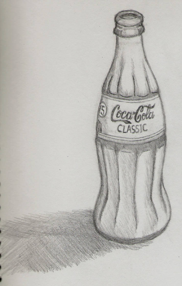 713x1121 Mom's Coke Bottle - Coke Bottle Drawing