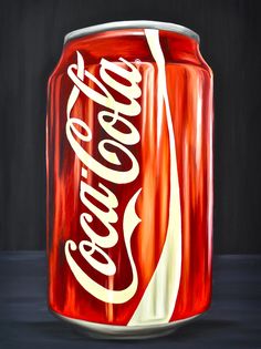 236x315 crushed can, cantin coke,drawing,art coca cola - Coke Can Drawing