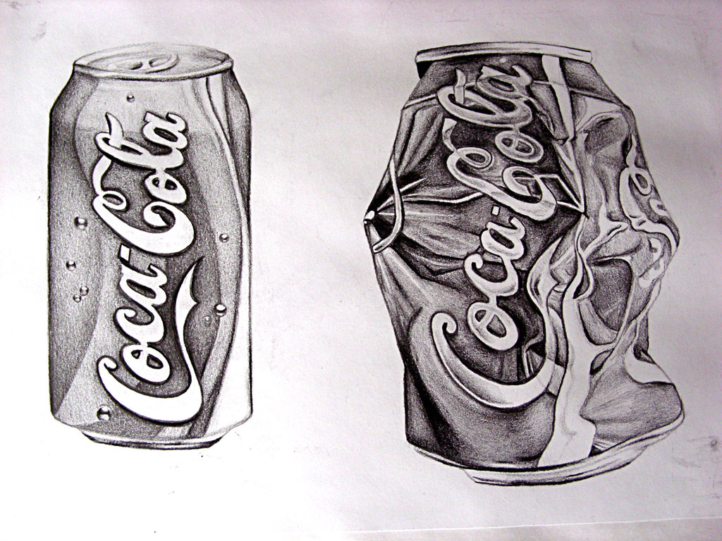 Coke Can Drawing at PaintingValley.com | Explore collection of Coke Can