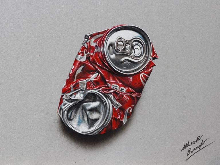 768x576 Marcello Barenghi - Coke Can Drawing