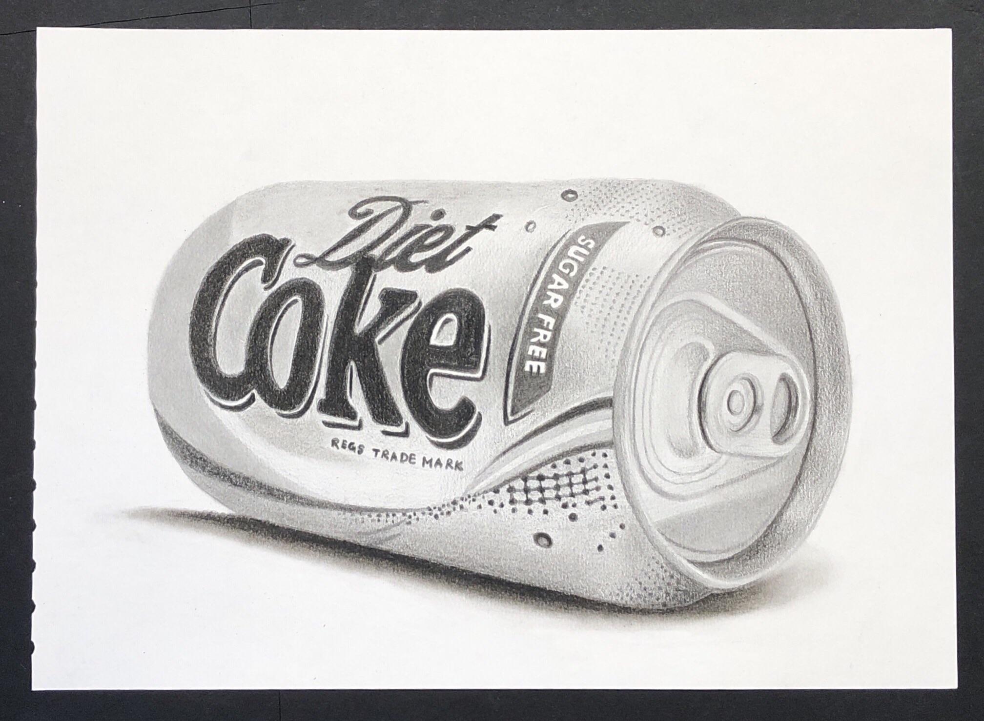 Coke Can Drawing at PaintingValley.com | Explore collection of Coke Can