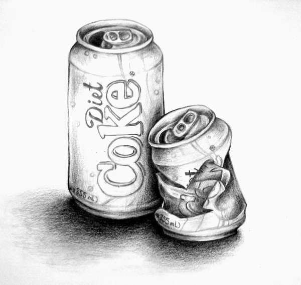 Coke Drawing Free Download - Coke Can Drawing. 