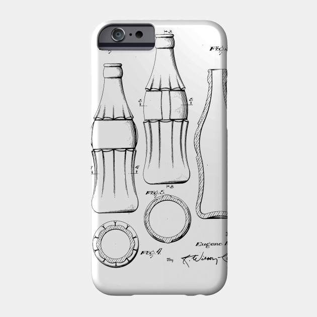 630x630 coke bottle vintage patent drawing - Coke Drawing