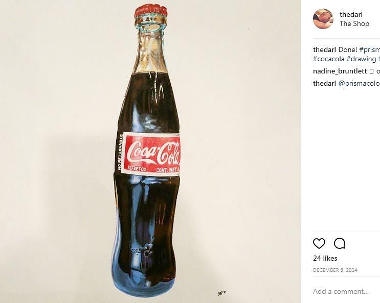 743x594 coke drawing - Coke Drawing