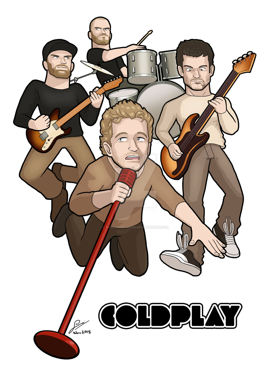 1024x1420 Coldplay - Coldplay Drawings