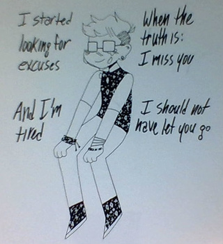 320x351 Coldplay Drawings On Paigeeworld Pictures Of Coldplay - Coldplay Drawings