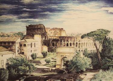 375x268 the coliseum drawing - Coliseum Drawing