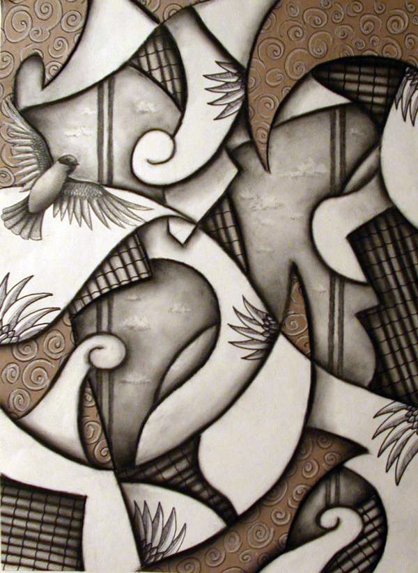 600x823 painting, drawing, collage matt scheick - Collage Drawing