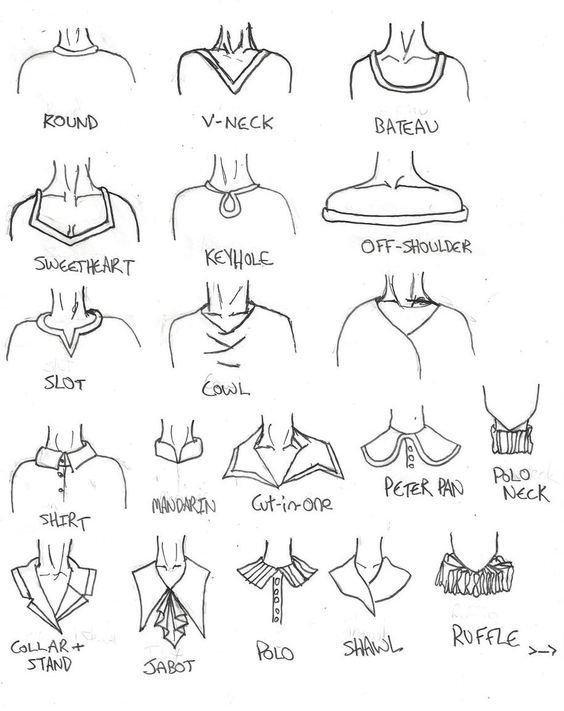 564x711 image result for drawing collars rush fashion, fashion - Collar Drawing