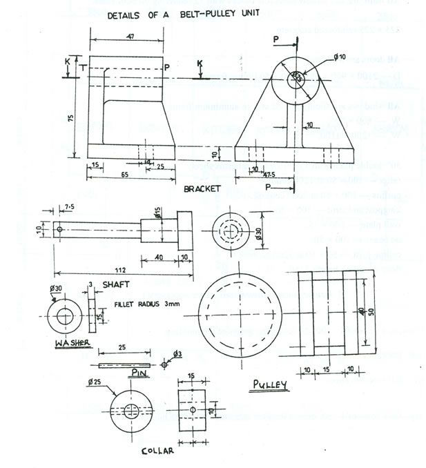 617x678 Technical Drawing Mayjune - Collar Drawing