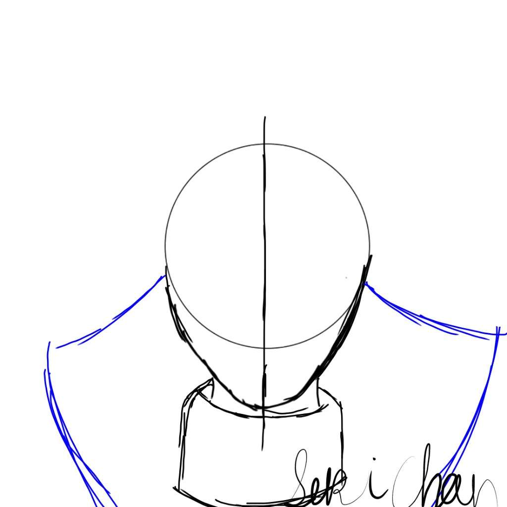 1024x1024 Tutorialprocess Drawing Minato! Anime Amino - Collar Drawing