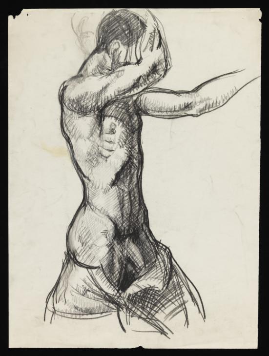 551x730 loose drawings and sketches', collection owner keith vaughan - Collection Drawing