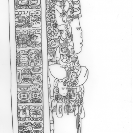 260x260 Schele Drawing Collection Ancient Americas - Collection Drawing