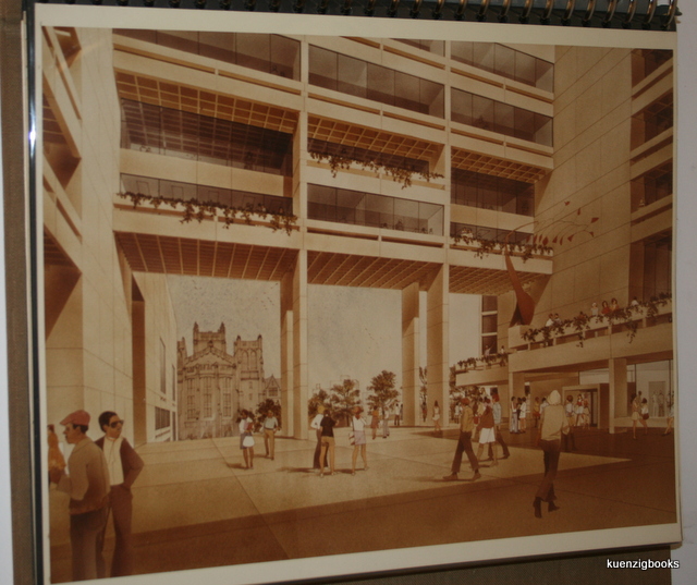 640x537 architect's presentation binder with graphs and photos - College Campus Drawings