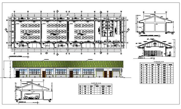 600x360 university, college,campus cad design project - College Campus Drawings
