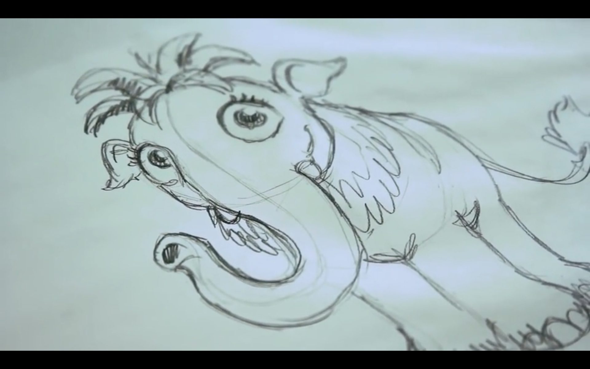 1920x1200 Ice Age Collision Course How To Draw Peaches - Collision Drawing